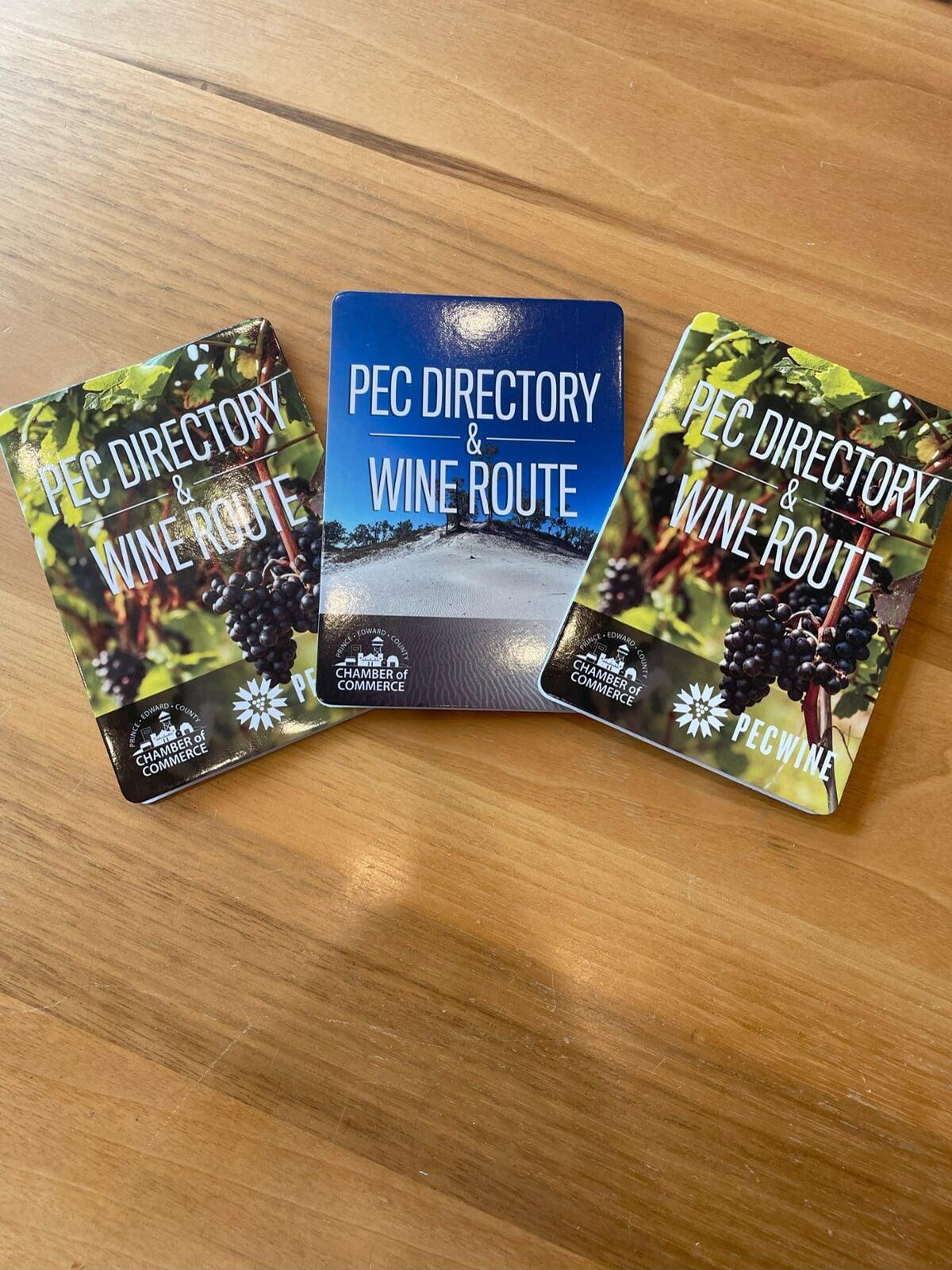 three PEC map magazines
